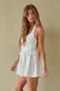 Trisha Halter Ruffle Romper sold by American Threads
