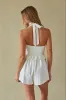 Trisha Halter Ruffle Romper sold by American Threads