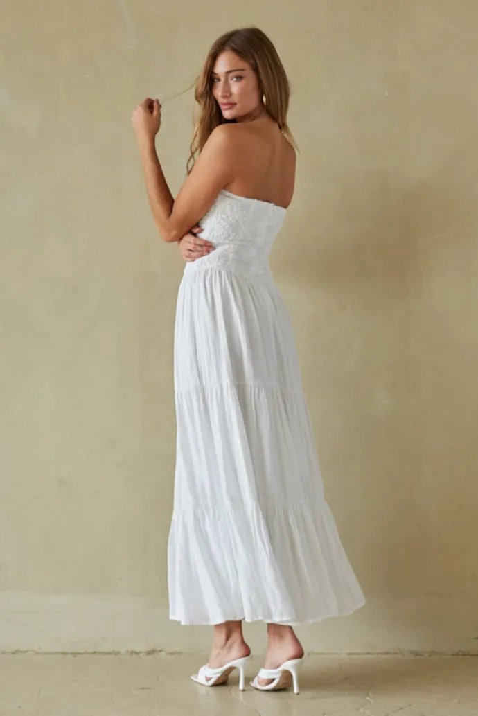 Azari Tiered Maxi Dress sold by American Threads product image thumbnail 3