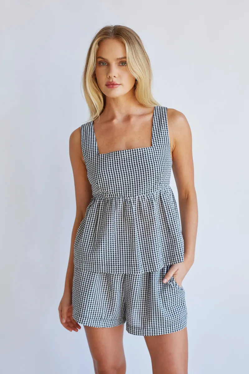 Rowan Tie-Back Tank Top sold by American Threads