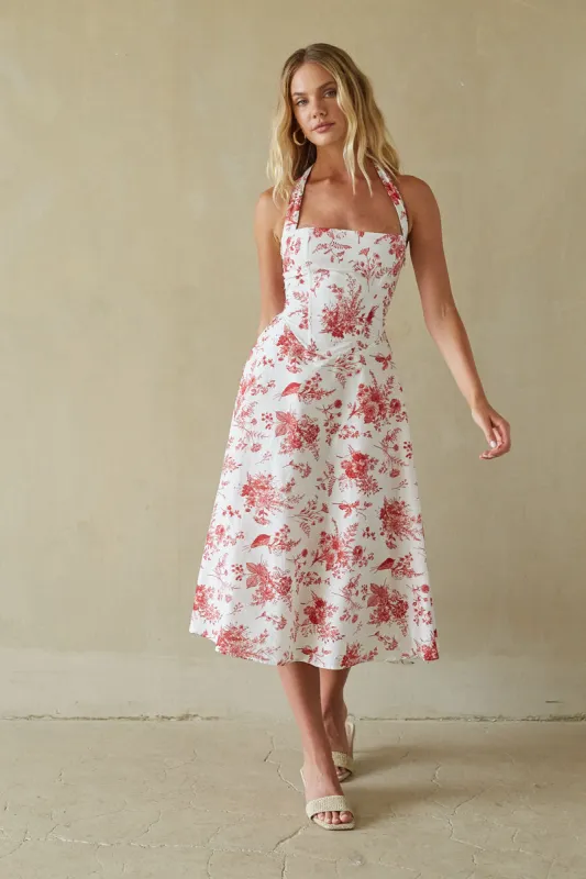 Cypress Halter Midi Dress sold by American Threads