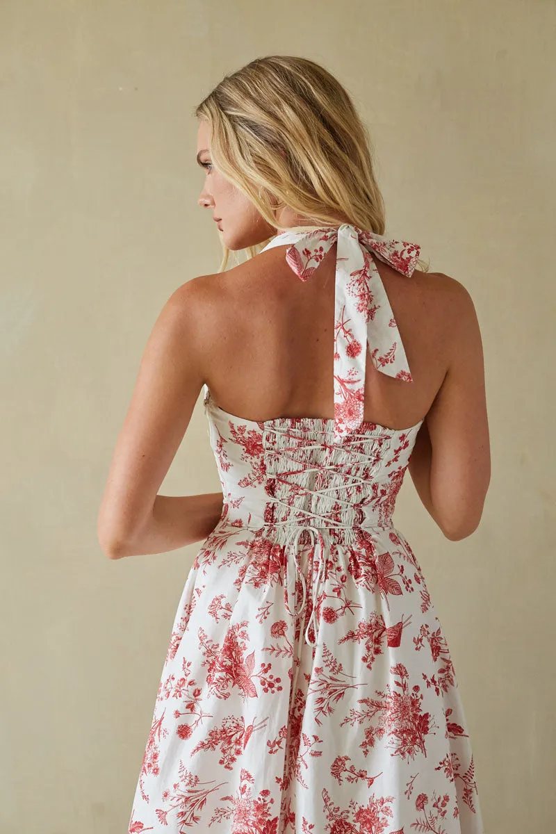 Cypress Halter Midi Dress sold by American Threads product image thumbnail 4