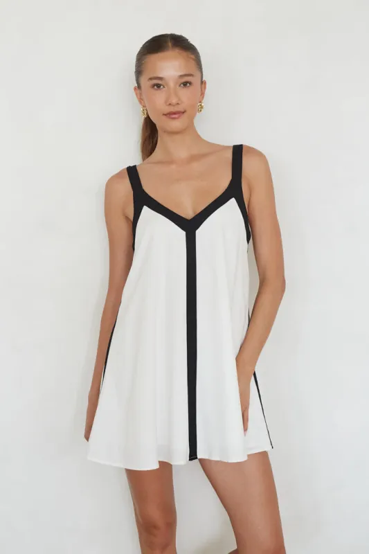 Oak Shift Mini Dress sold by American Threads