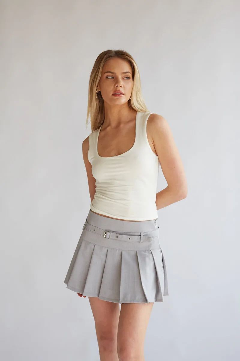 Charis Square Neck Crop Top sold by American Threads product image thumbnail 5