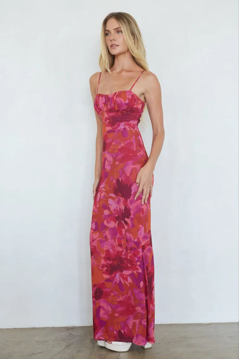 Ysabelle Twist Back Maxi Dress sold by American Threads product image thumbnail 4