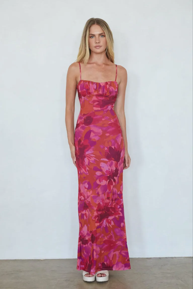 Ysabelle Twist Back Maxi Dress sold by American Threads product image thumbnail 5