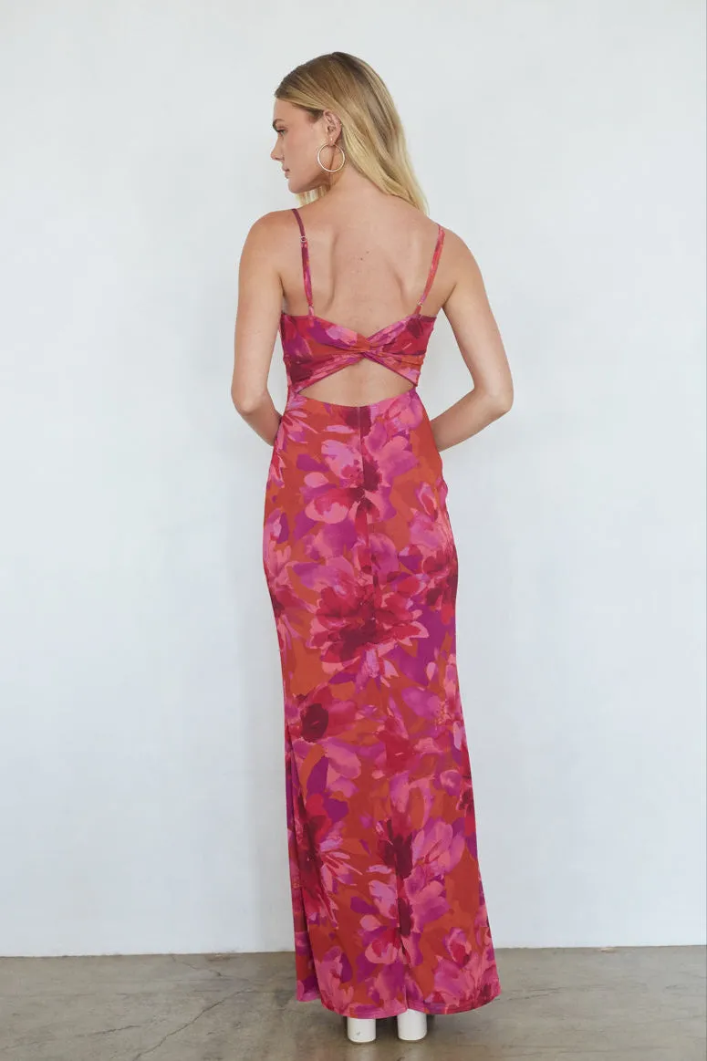Ysabelle Twist Back Maxi Dress sold by American Threads product image thumbnail 3