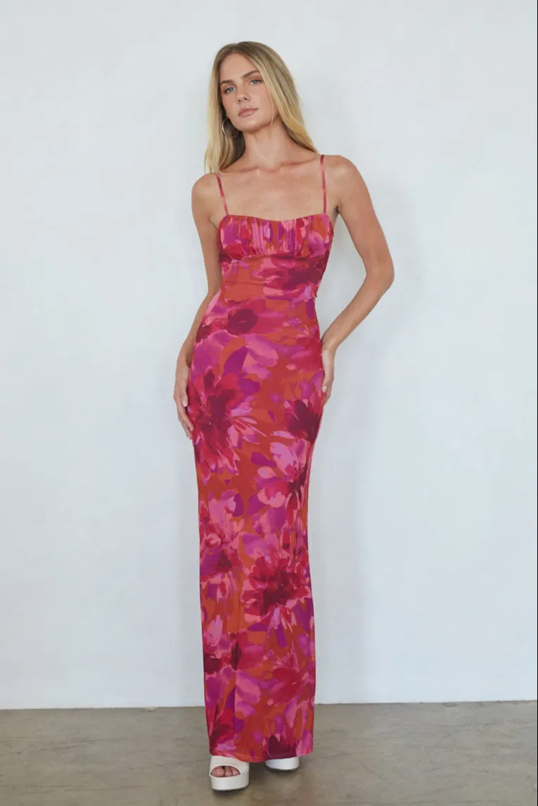 Ysabelle Twist Back Maxi Dress sold by American Threads