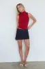 Lorde High Neck Tie Back Top sold by American Threads