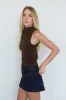 Lorde High Neck Tie Back Top sold by American Threads