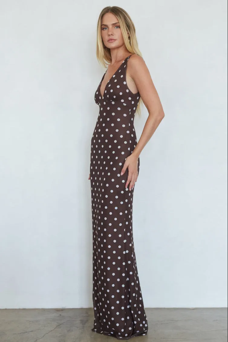 Lettie Mesh Maxi Dress sold by American Threads product image thumbnail 3