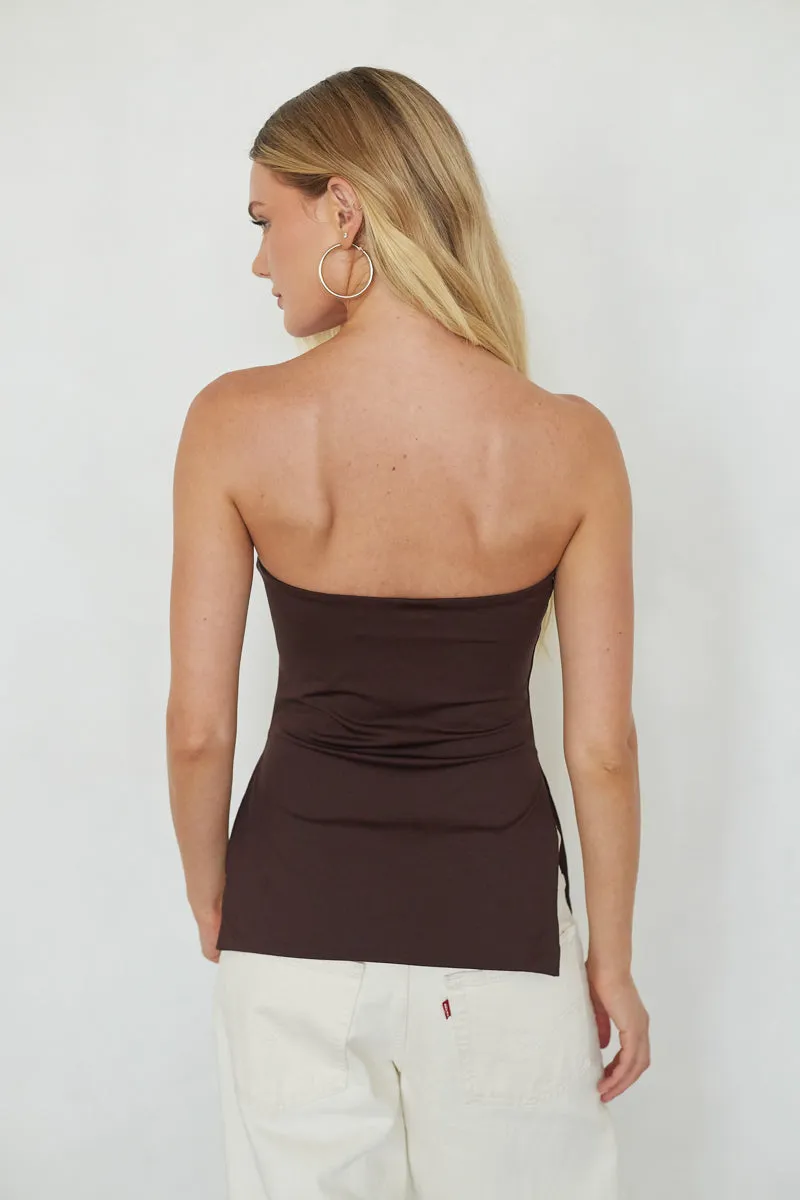 Cole Side Slit Tube Top sold by American Threads product image thumbnail 5