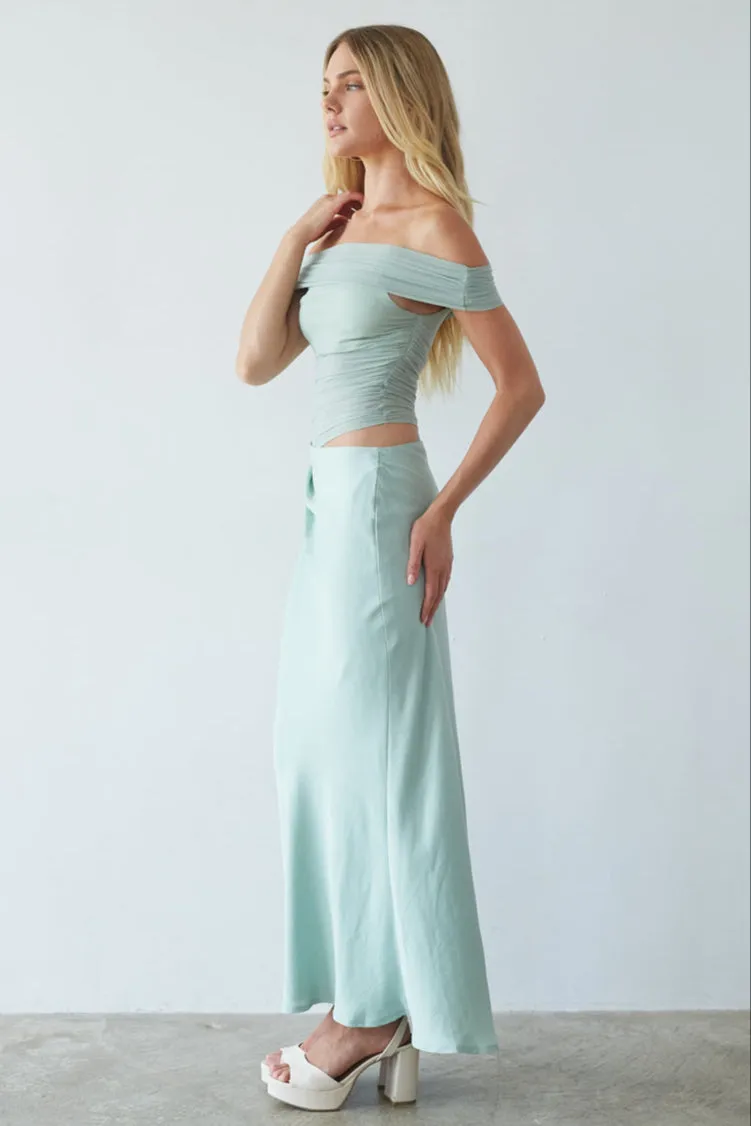 Rosalia Mesh Maxi Dress sold by American Threads product image thumbnail 2