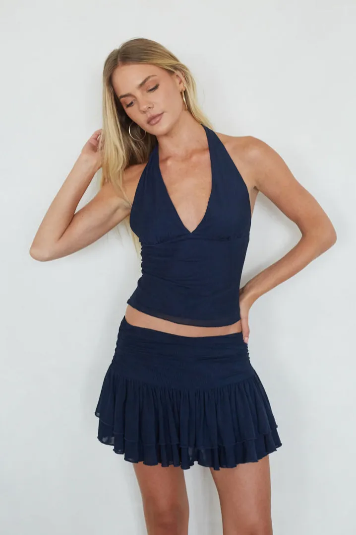 Alexi Mesh Halter Top sold by American Threads product image thumbnail 2