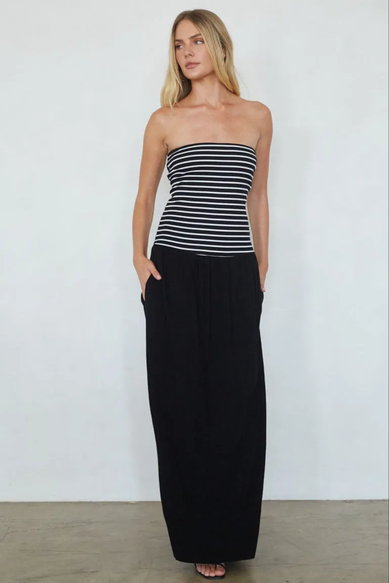 Toni Striped Maxi Dress sold by American Threads product image thumbnail 3