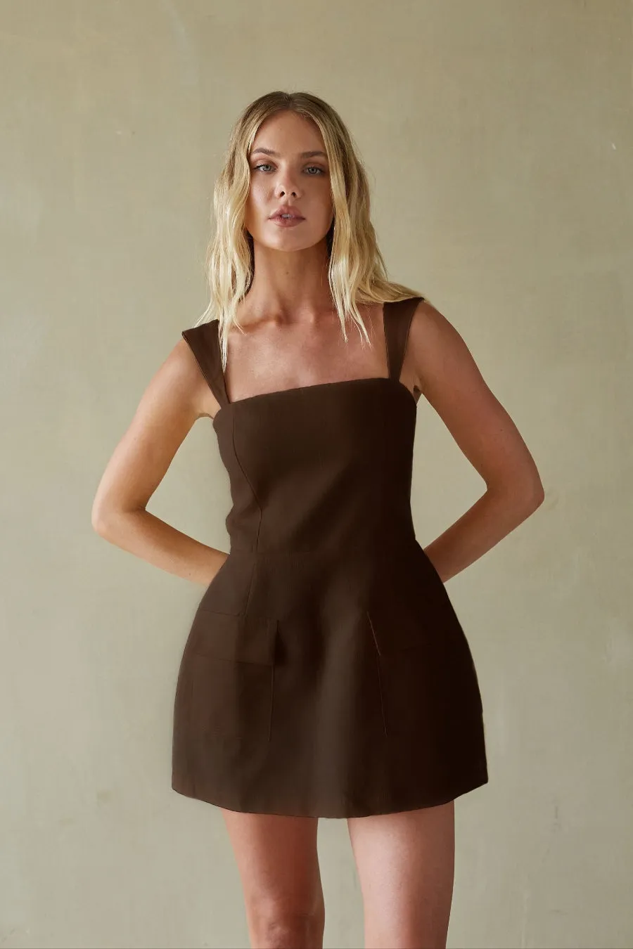 Brie Romper Mini Dress sold by American Threads