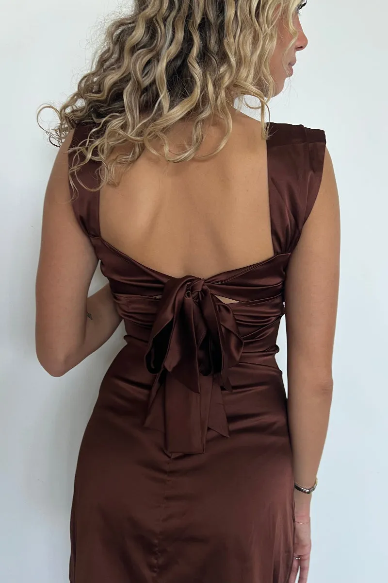 Sloane Tie Back Mini Dress sold by American Threads product image thumbnail 2