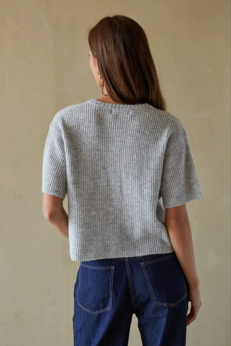 Gabriette Ribbed Knit Cardigan sold by American Threads product image thumbnail 5