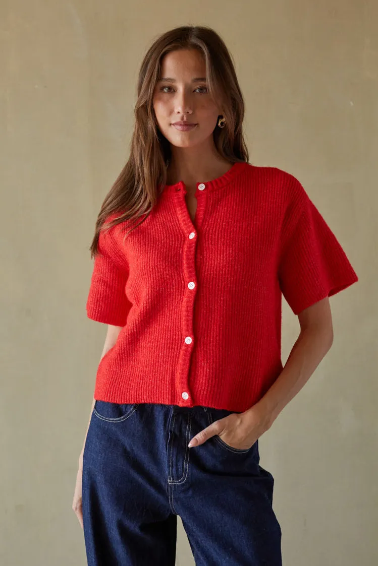 Gabriette Ribbed Knit Cardigan sold by American Threads product image thumbnail 2