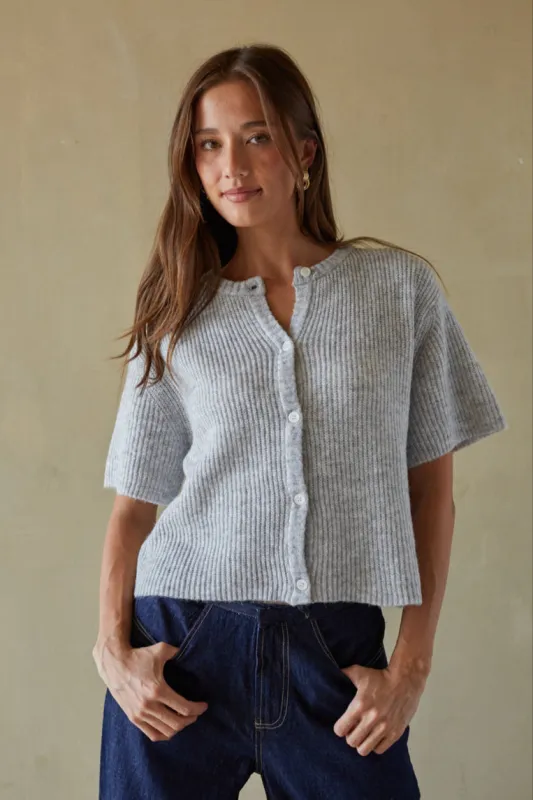 Gabriette Ribbed Knit Cardigan sold by American Threads