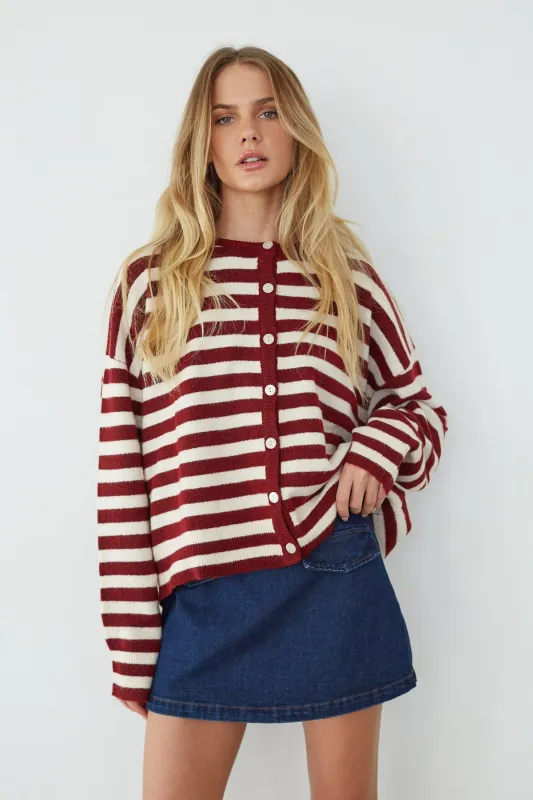 Alexandra Button Up Cardigan sold by American Threads