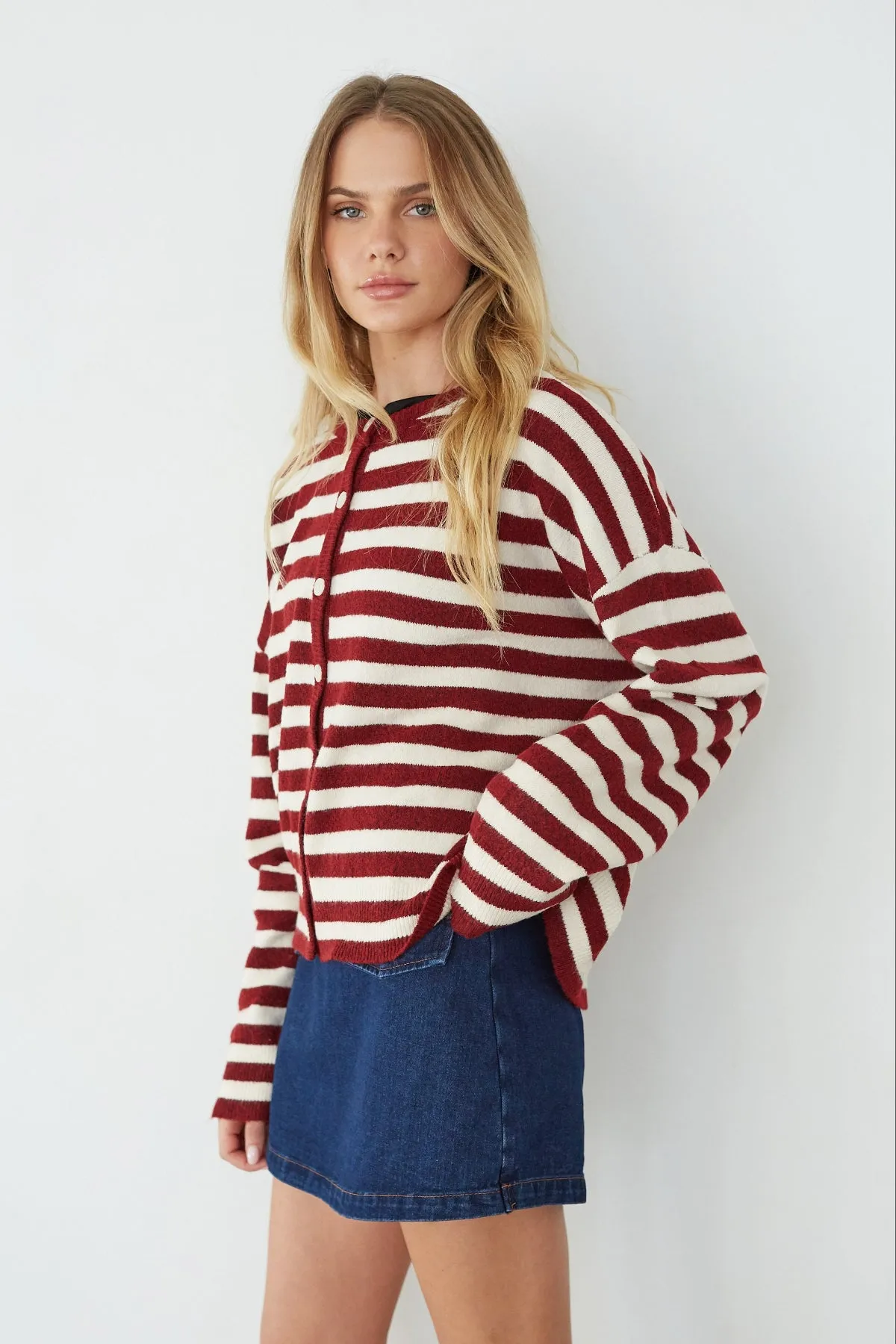 Alexandra Button Up Cardigan sold by American Threads product image thumbnail 2