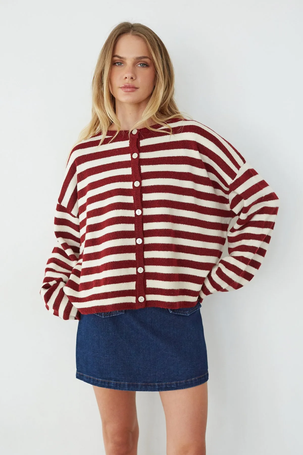 Alexandra Button Up Cardigan sold by American Threads product image thumbnail 4