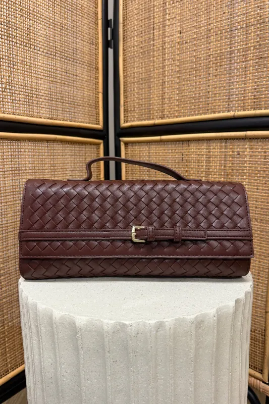 Emerson Crossbody Brown Bag sold by American Threads