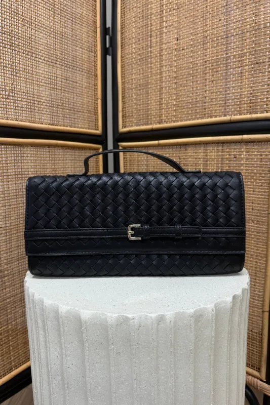 Emerson Crossbody Black Bag sold by American Threads