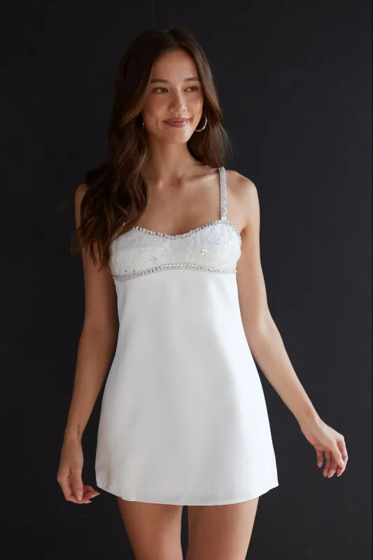 Blair Embellished Mini Dress sold by American Threads