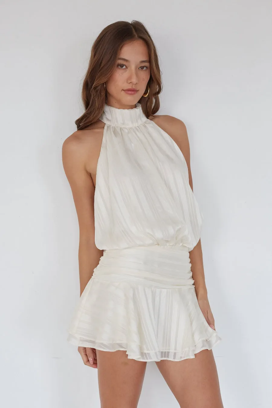 Samantha Drop Waist Mini Dress sold by American Threads product image thumbnail 4