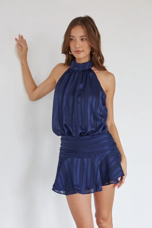 Samantha Drop Waist Mini Dress sold by American Threads