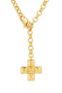 LUV AJ Molten Cross Pendant Necklace sold by American Threads