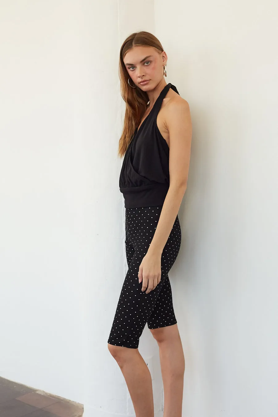 Wolfie Polka Dot Capri Pant sold by American Threads product image thumbnail 4