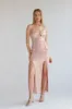 Adelaide Sequin Keyhole Midi Dress sold by American Threads