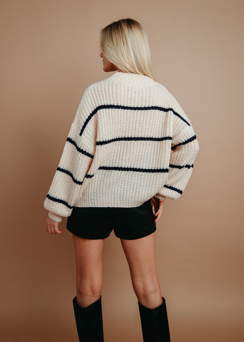 Jane Striped Knit Sweater sold by American Threads product image thumbnail 2