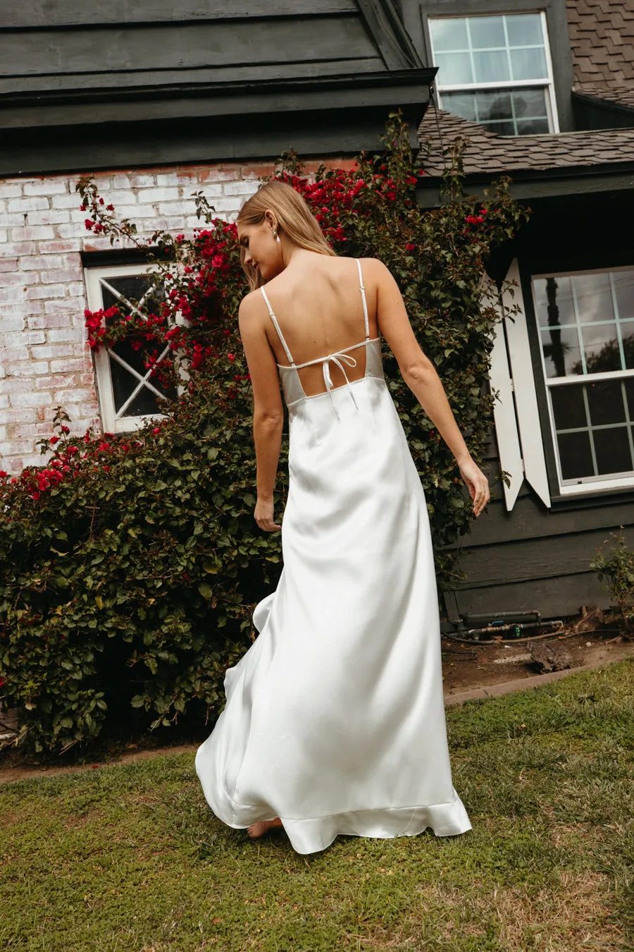 Esmerelda Ruffle Trim Maxi Dress sold by American Threads product image thumbnail 2