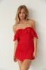 Verona Lace Mini Dress sold by American Threads