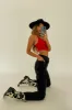 Natalia Mesh Bustier Crop Top sold by American Threads