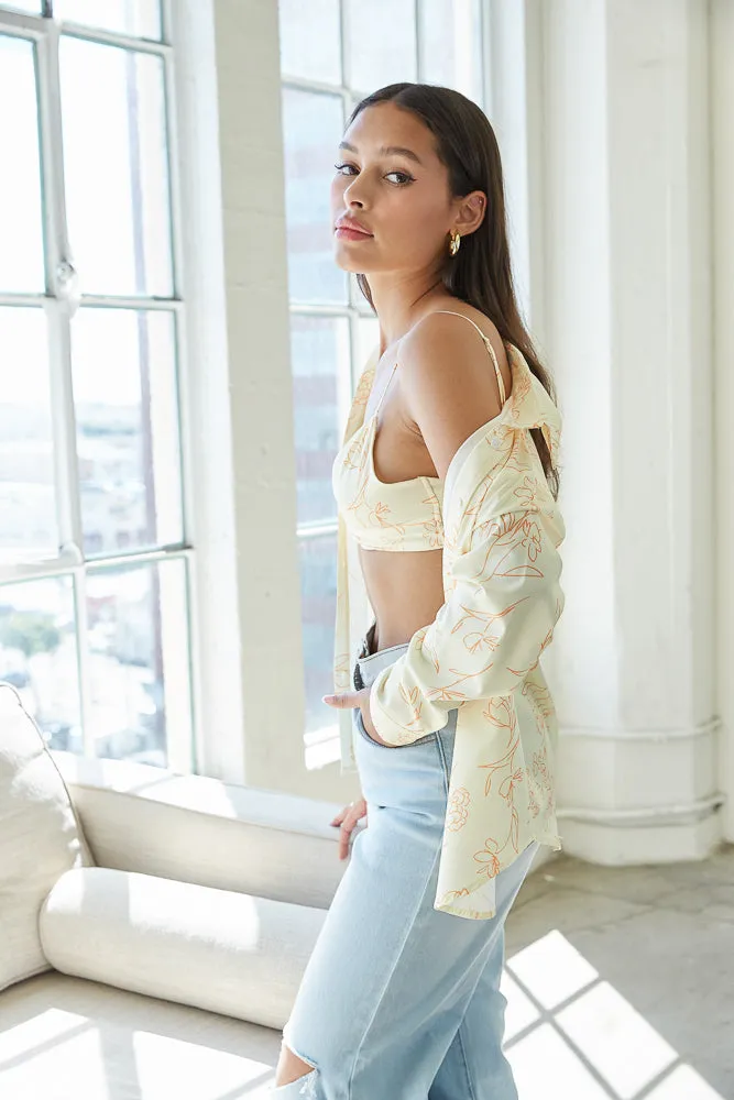 Zuma Floral Shirt Set sold by American Threads product image thumbnail 4