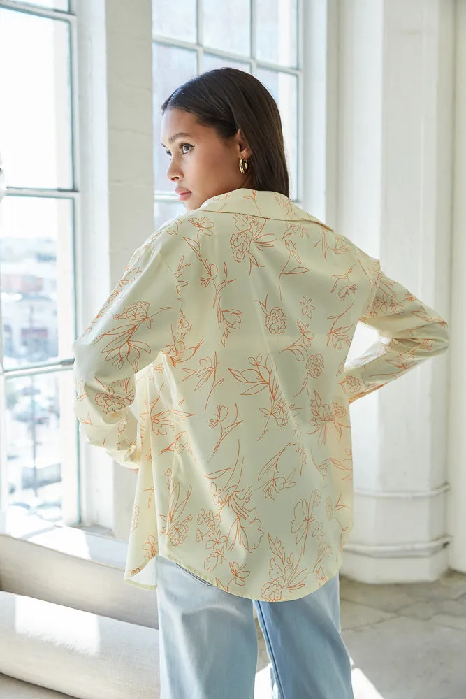 Zuma Floral Shirt Set sold by American Threads product image thumbnail 5