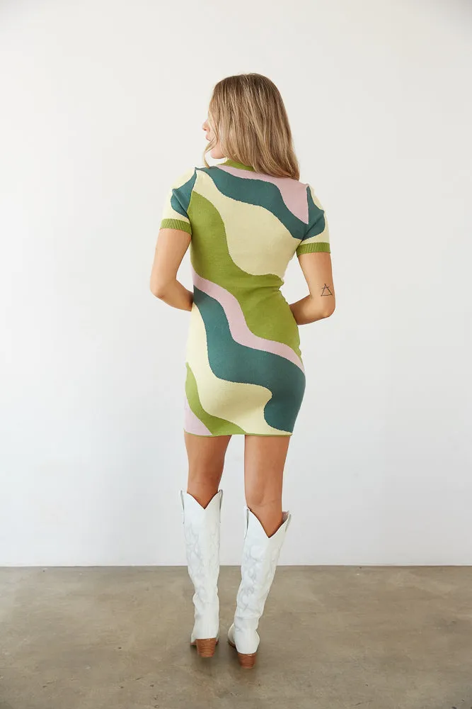 Vivian Knit Sweater Dress sold by American Threads product image thumbnail 5