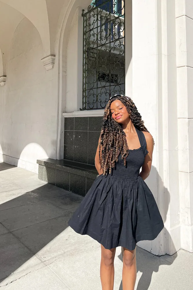 Flora Linen Mini Dress sold by American Threads product image thumbnail 4