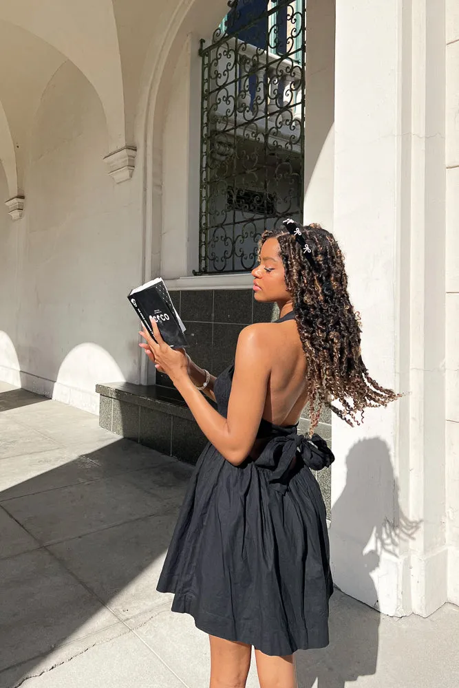 Flora Linen Mini Dress sold by American Threads product image thumbnail 2