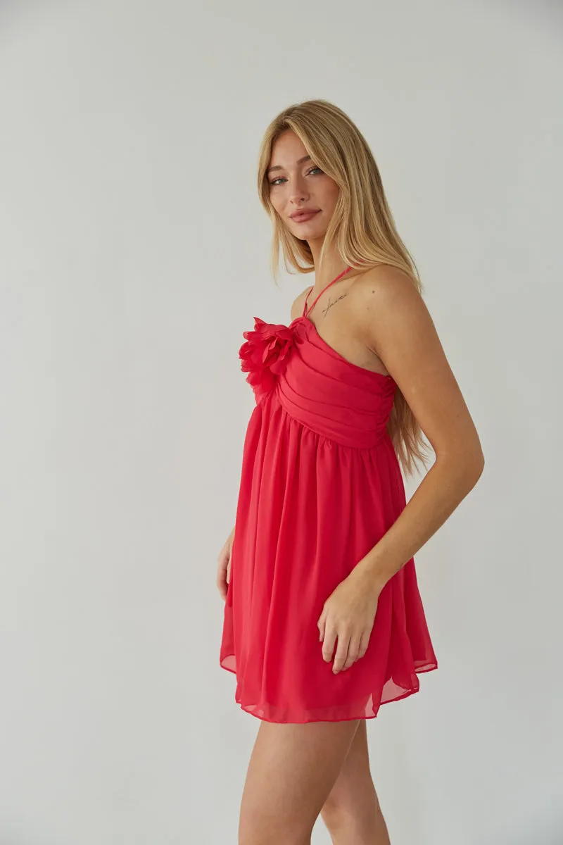 London Rose Halter Neck Romper sold by American Threads product image thumbnail 4