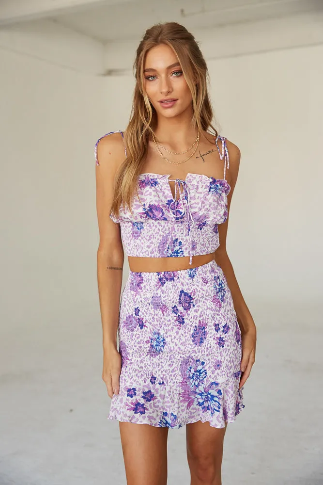 Florence Floral Skirt Set sold by American Threads product image thumbnail 4