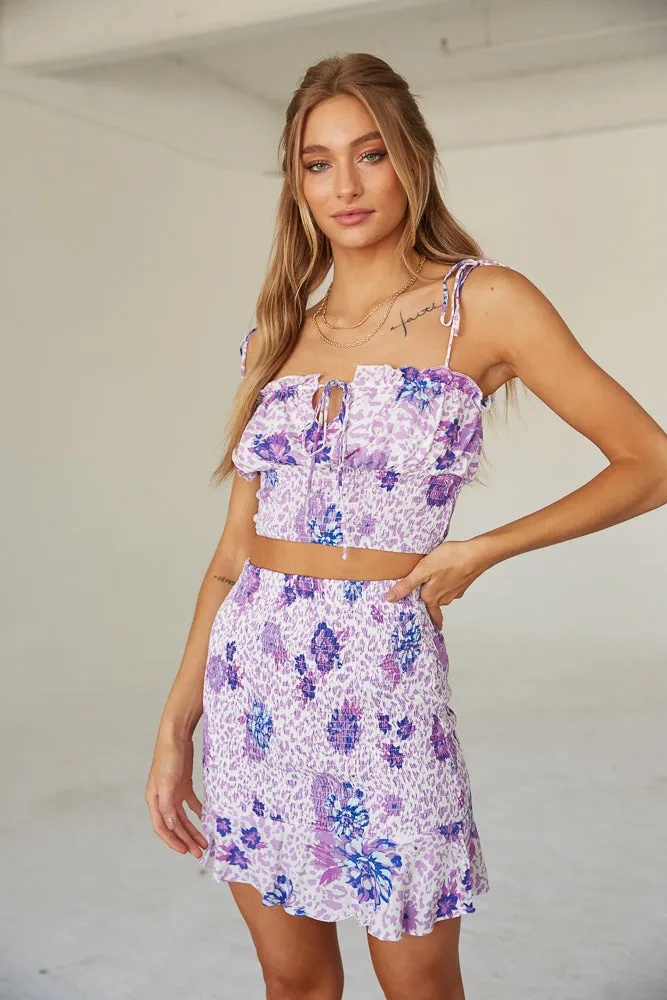 Florence Floral Skirt Set sold by American Threads product image thumbnail 2