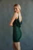 Selena Open Back Sequin Mini Dress sold by American Threads