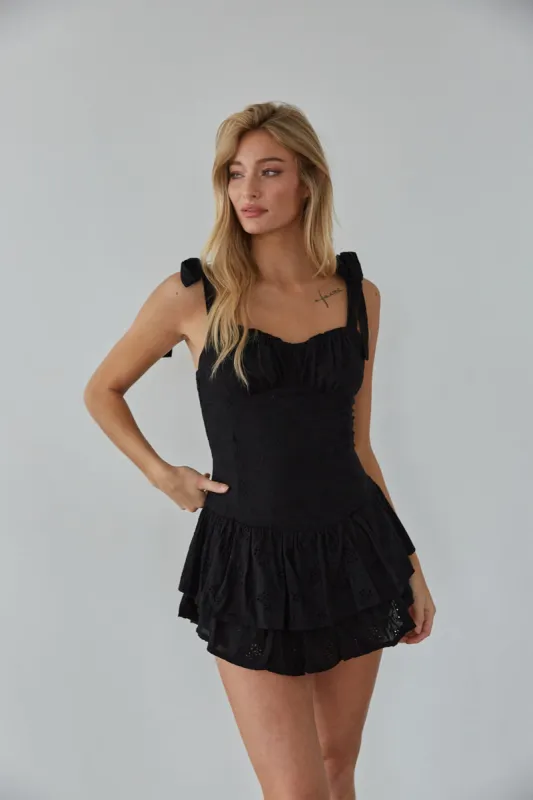 Sabrina Eyelet Lace Romper sold by American Threads
