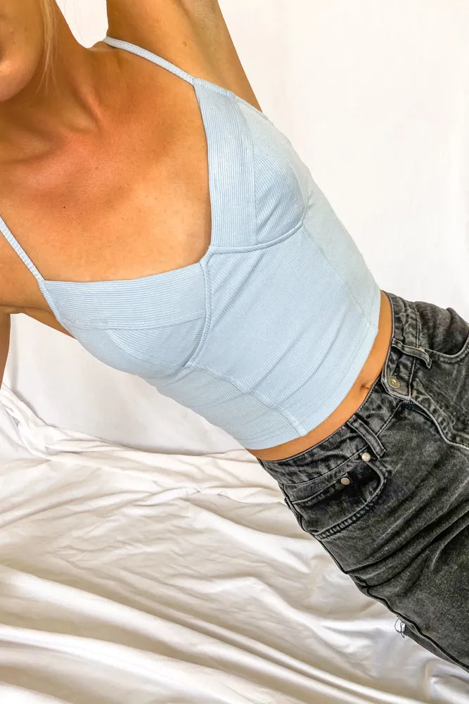 Allison Bustier Crop Top sold by American Threads product image thumbnail 2